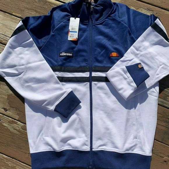 ellesse blue tracksuit